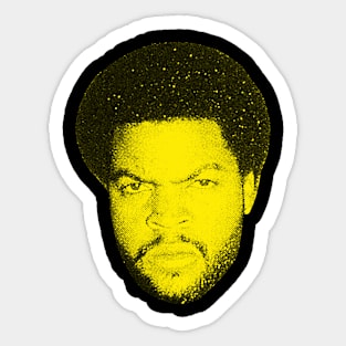 Ice Cube New Retro Sketch Sticker